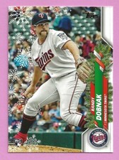 2020 Topps Holiday Randy Dobnak HW39 Minnesota Twins