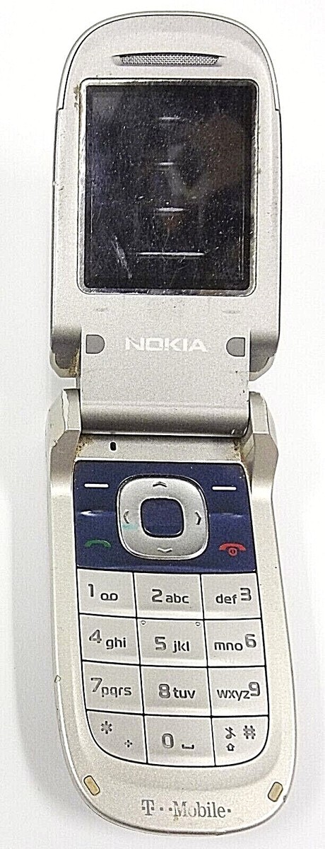 Nokia 2760 / 2760H - Blue and Silver ( T-Mobile ) Cellular Flip