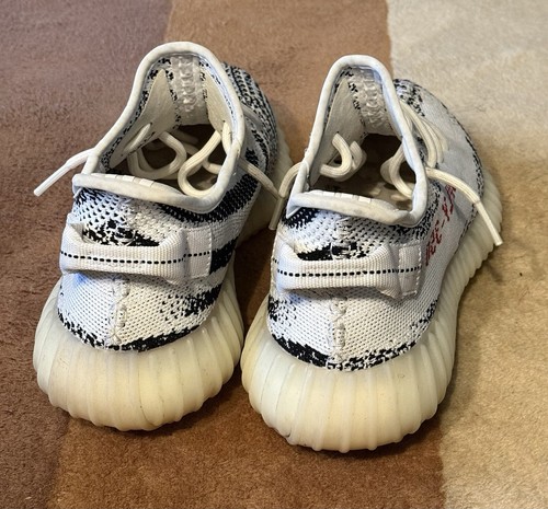 Baskets Adidas Yeezy Boost 350 V2 Low Zebra CP9654 SPLY-350 US 8 - Photo 3/8