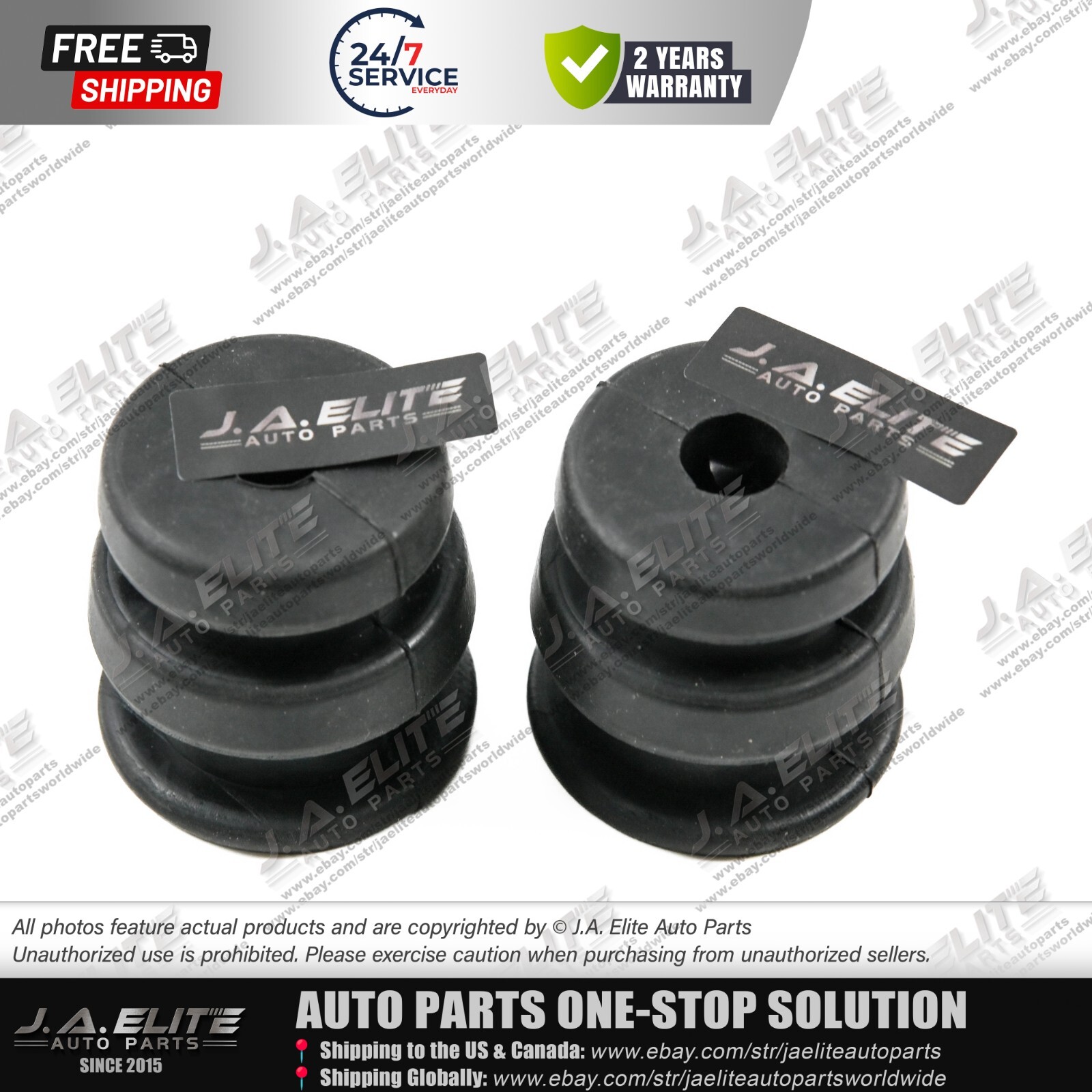 2pcs Rear Shock Absorber Pad fits Ferrari 458 488 California F8, 267936/246490