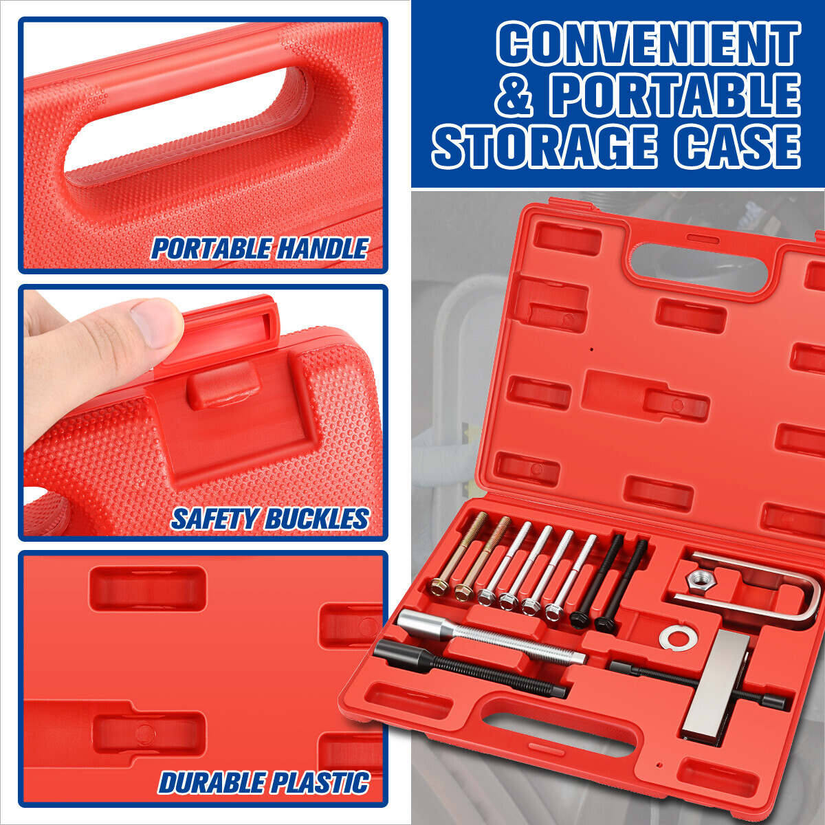 Auto Steering Wheel Lock Plate Compressor Puller Remover Installer Tool