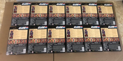 Lot Of 12 NEW 2021 G.I. Joe Retro Cobra Trooper & Officer 3.75” Action Figures - Picture 2 of 6