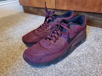 mens nike burgundy trainers