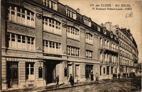 CPA PARIS 11e 75, Bd Richard-Lenoir. Cie des CLOUS AU SOLEIL (509123) - Picture 1 of 2