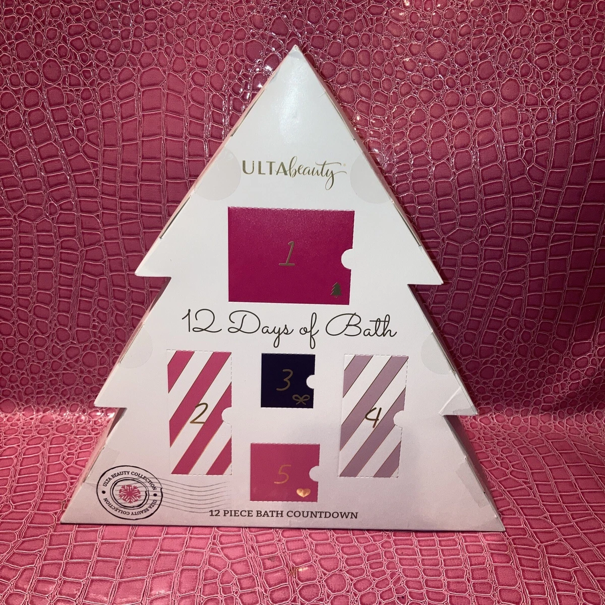 ULTA 12 Days of Beauty - 12 Piece Bath Set - Bath & Spa Advent Calendar |  eBay