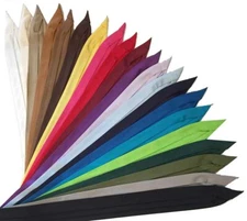 Hat Band - 3-Pleat Lt Weight Solid Poly/Cotton with 2-End Hooks-Final Sale