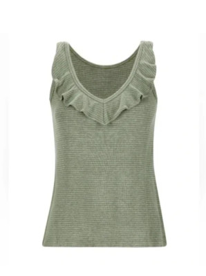 Cabi New NWT Wink Tank #6143 Green Stripe XS - XL Was $86