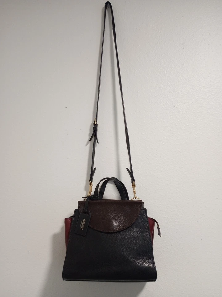 Kate Spade Saturdays 三色皮革斜挎包 — 第 2/4 张图片