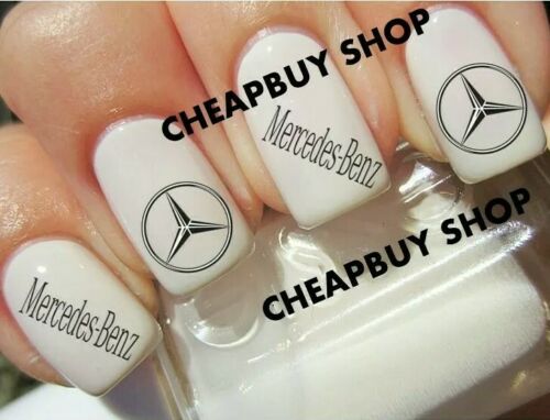 Mercedes Benz Auto Model Car Show》Nail Art Decals - Picture 1 of 1