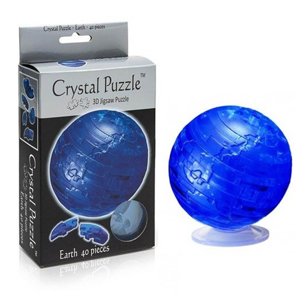 3D Crystal Puzzle Blue Earth | eBay