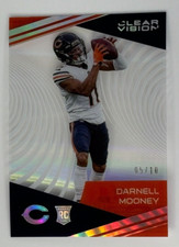 2020 PANINI CHRONICLES DARNELL MOONEY RC 05/10 CLEAR VISION HOLO CHICAGO BEARS