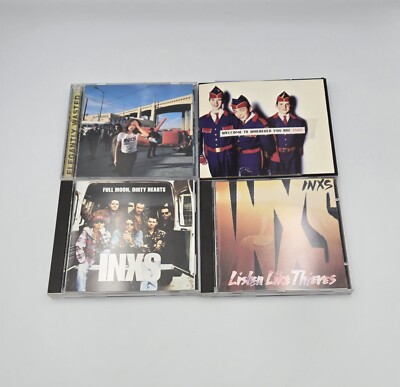 INXS Pop Funk Rock New Wave 4 CD Lot | eBay
