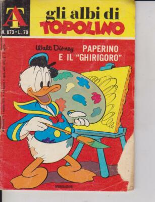 1971 08 01 GLI ALBI DI MOUSE 01 AUGUST 1971 N.873 WALT DISNEY DUCK AND THE  