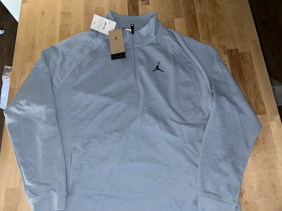 Jordan Golf ハーフジップ ナイロンジャケット グレー NIKE JORDAN GOLF MENS 1/4 ZIP PULLOVER LIGHTWEIGHT JACKET