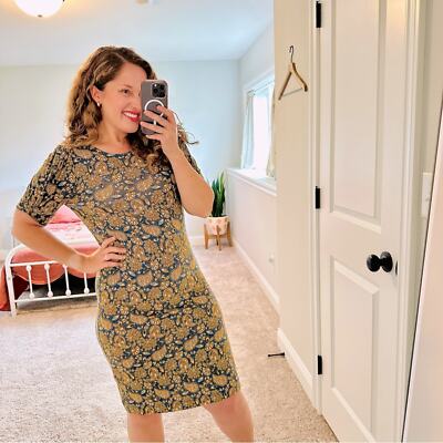 slim fit dress slacks Boden Women's Halter Fit & Flare Gold Dress in Metallic