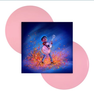 Disney COCO Original Motion Picture Soundtrack Pink Vinyl 2LP Brand New Sealed 