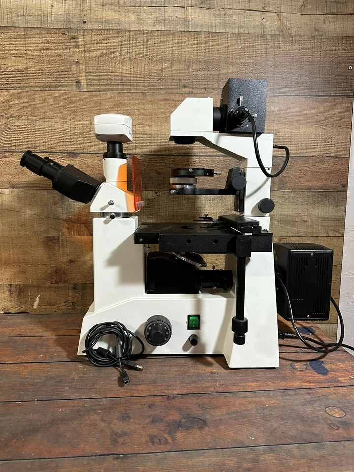 VWR VistaVision Inverted Fluorescence Microscope Untested For Parts Repairs - Image 2 of 4