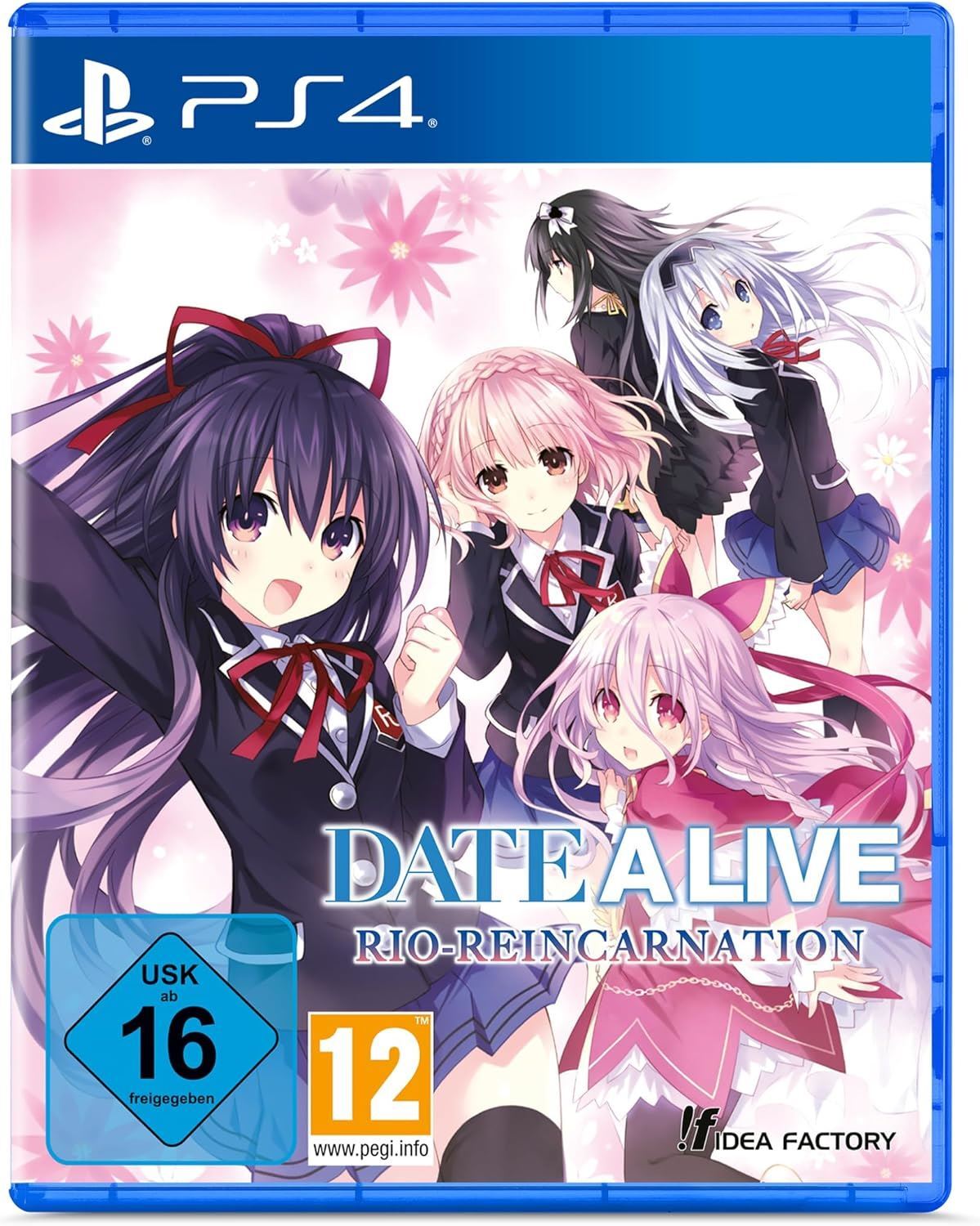 Date A Live Rio Reincarnazione Re-Release Edizione Standard Gioco PS4
