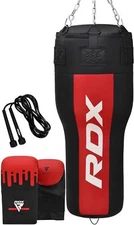 Uppercut Punch Bag by RDX, MMA Muay Thai Unfilled Angled Heavy Punching Bag Set