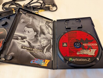 Playstation 2 Time Crisis 2 Vampire Night GUNCON 2 Gun Controller