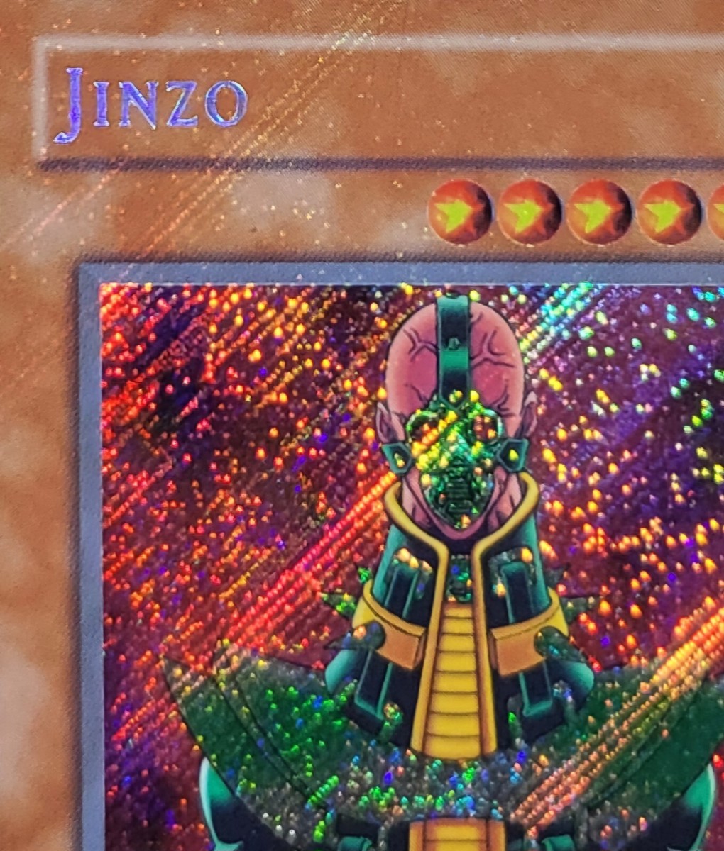 Yugioh Jinzo BPT-011 Secret Rare Holo Bleed PSA NM Mint | eBay