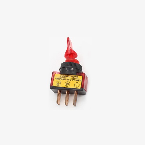 4PCS Auto ROCKER SWITCH Toggle Led Light Car Boat Round ON/OFF SPST 20 AMP 12V - Picture 7 of 12