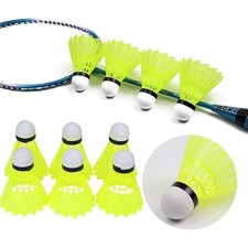 Multibao 12PCS Nylon Badminton Shuttlecocks Durable Windproof & High-Speed 77-79