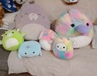 squishmallow lot Tie Dye Rare Walrus Platypus Bunny Dragon Llama Narwahl