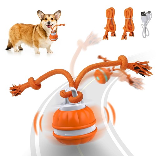 Peppy Pet Ball for Dogs, Dog Interactive Toys,Motion Activate Rolling Ball fo...