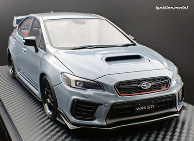 ignition model IG3612 1/18 SUBARU WRX CBA-VAB STI Gray Khaki Model