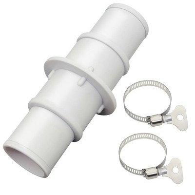 Pool Hose Adapter for Above Ground Pools, Supply 1-1/4'' or 1-1/2'' Pool Hose C...