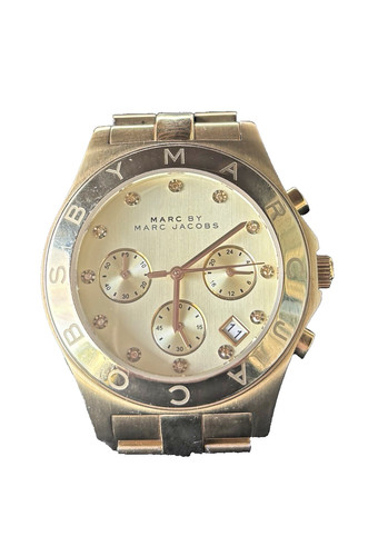 Gold Marc Jacob watch mbm3101
