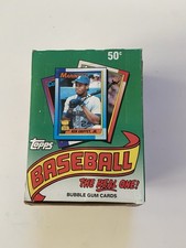 1990 Topps Baseball Wax Pack Box 36 factory sealed Packs