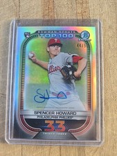 2021 Bowman - Bowman Scouts Top 100 Spencer Howard Autographs /50 (AU, RC)