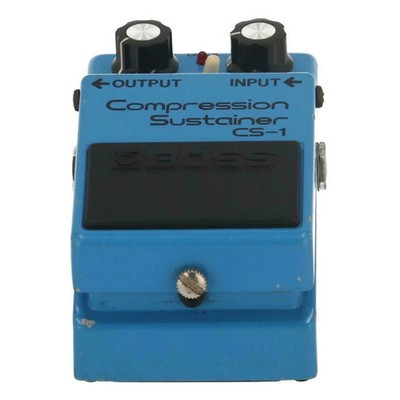 Boss Boss/Effector Vintage/Compression Sustainer Silver Screw/Cs-1 Japan/B Rank/