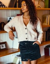 The Normal Brand Cord Skirt Women’s Size 30 Corduroy Mini Soft Comfort Stretch