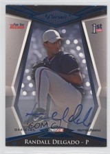 2011 TRISTAR Pursuit Blue Auto 41/50 Randall Delgado #26 Auto 0b5