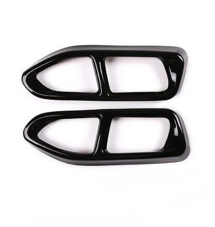 Black Double Exit Exhaust Muffler Pipe For BMW 7 Series G11 G12 M Style 2016-18 - image 3 of 4