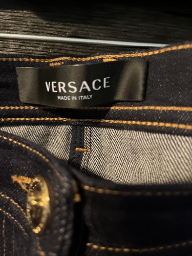 Versace Women Skinny Jeans Size 28/ 6 US Made In Italy