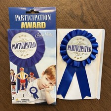 Participation Award, Gag Gift Novelty by Archie McPhee, Entitlement Ribbon, NEW