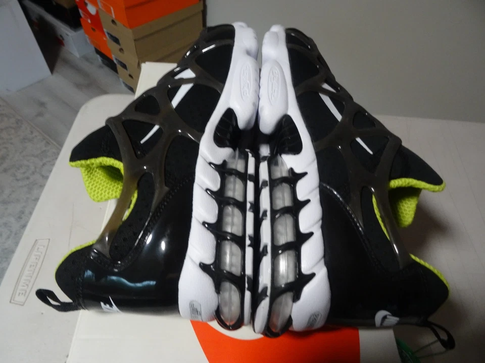 NEW DS - STUSSY X Nike AIR KUKINI SPIRIDON CAGE 2 BLACK SZ 10.5 MENS CJ9918 001 - Image 4 of 4