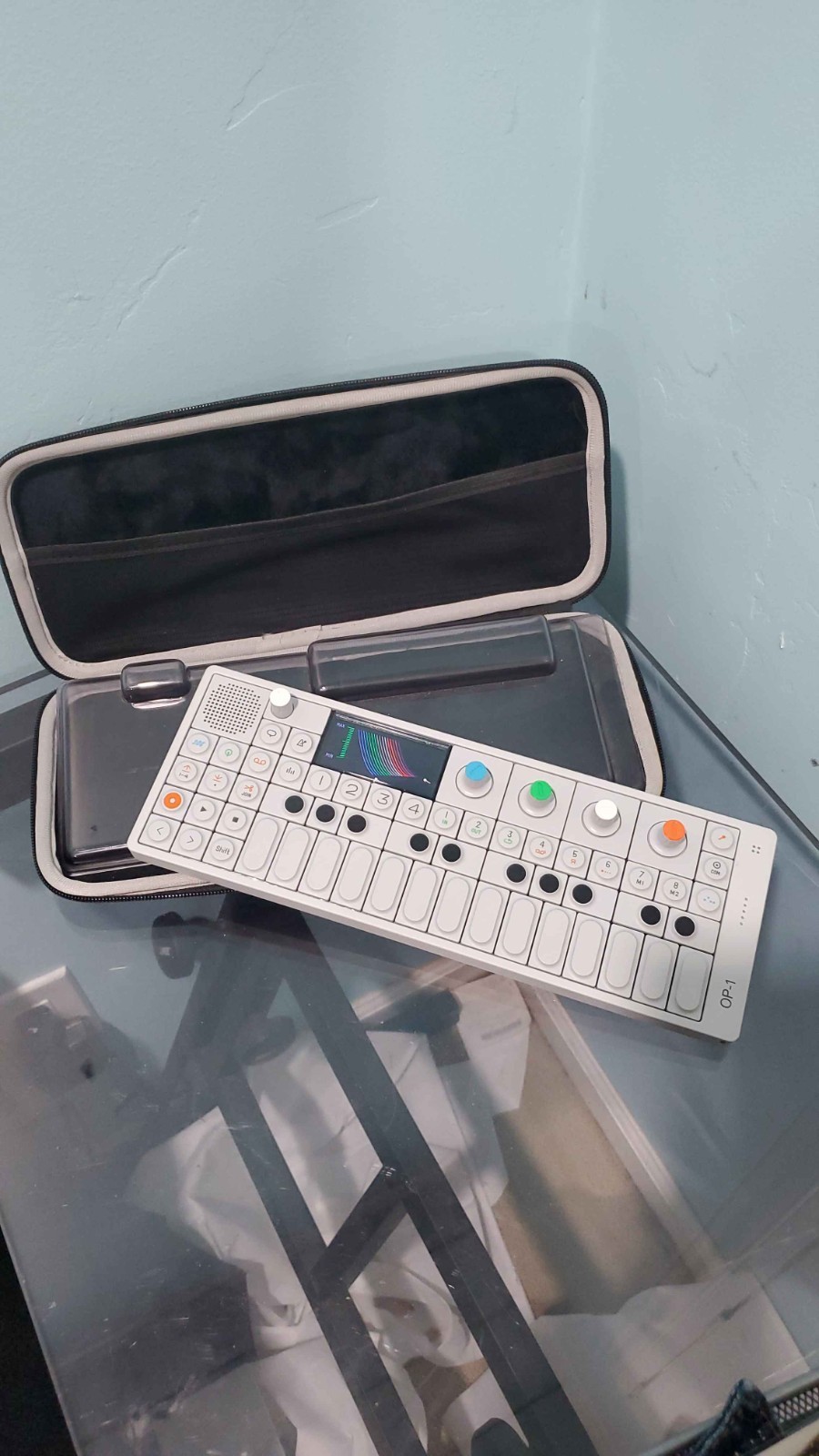 Teenage Engineering OP-1 Portable Synthesizer WORKING with Carrying Case