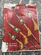 VINTAGE MAGAZINE TATLER & BYSTANDER JUNE 1953 QUEEN ELIZABETH CORONATION ROYAL