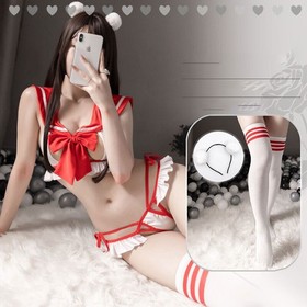 Women Sexy Lingerie Sailor Uniform Babydoll Lolita Maid Cosplay Nightwear