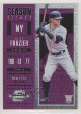 2018 Chronicles Contenders Optic Purple Mojo Prizm 80/99 Clint Frazier #3 0c6