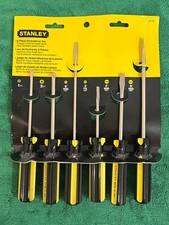 NOS Stanley 6 Piece Screwdriver Set #64-457 Made in USA #1