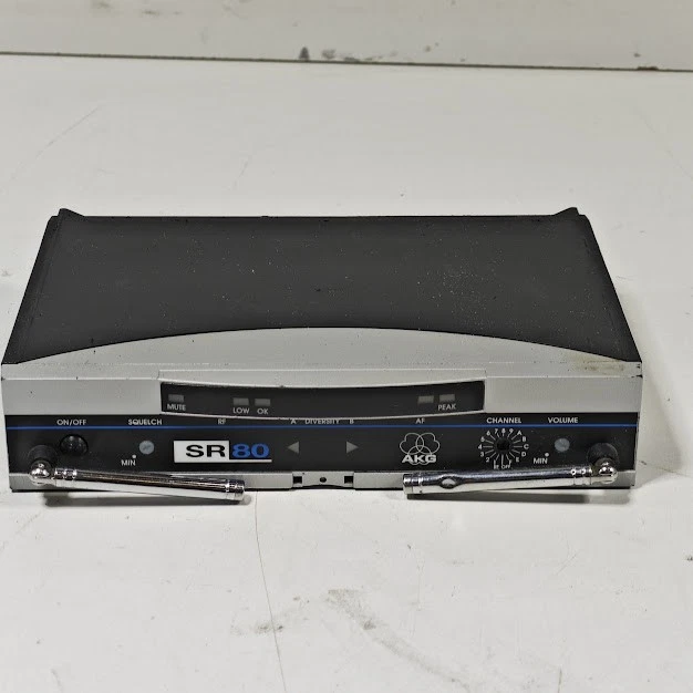 AKG SR80 Kabelloser Empfänger - Ungetestet, Kein Kabel, 220V/240V