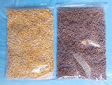 MAIZE & MAPLE PEAS (UNPREPARED) 1 KG - CARP FISHING 5.95 per kilo