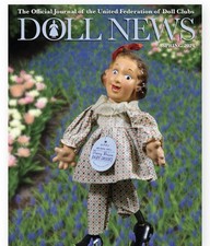 VTG  Doll News Magazine UFDC SPRING 2023 Coty Girl Little Booklet ID Tags Labels