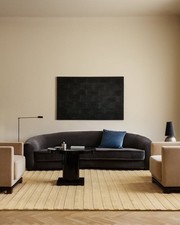 Nordic Knots Light Beige Rug - Hand Tufted Rug Wool area Rug any size available